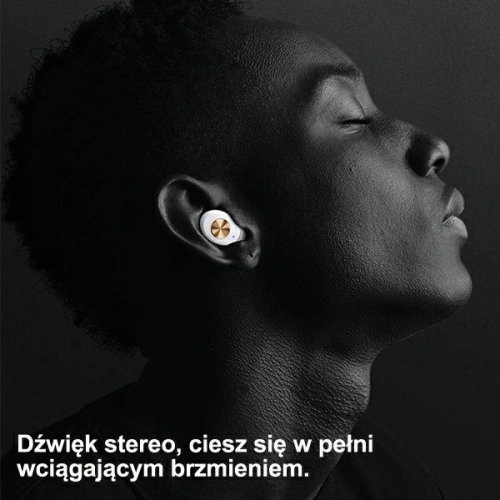 Kup Căști TWS USAMS ES series Bluetooth 5.0 alb/white BHUES01 - USA658WHT - {ean13} - Sklep Home Screen