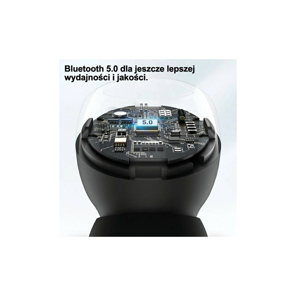 Słuchawki TWS USAMS ES series Bluetooth 5.0 biały/white BHUES01