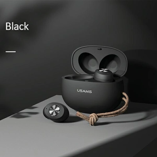 Kup Stereofonní sluchátka TWS USAMS ES série Bluetooth 5.0 černá/bílá BHUES02 - USA660BLK - {ean13} - Sklep Home Screen
