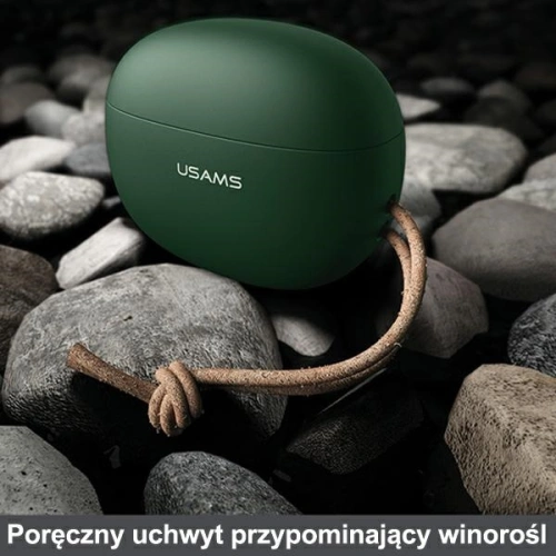 Kup Stereofonní sluchátka TWS USAMS ES série Bluetooth 5.0 černá/bílá BHUES02 - USA660BLK - {ean13} - Sklep Home Screen
