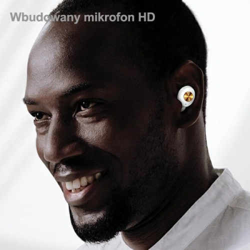 Kup Stereofonní sluchátka TWS USAMS ES série Bluetooth 5.0 černá/bílá BHUES02 - USA660BLK - {ean13} - Sklep Home Screen