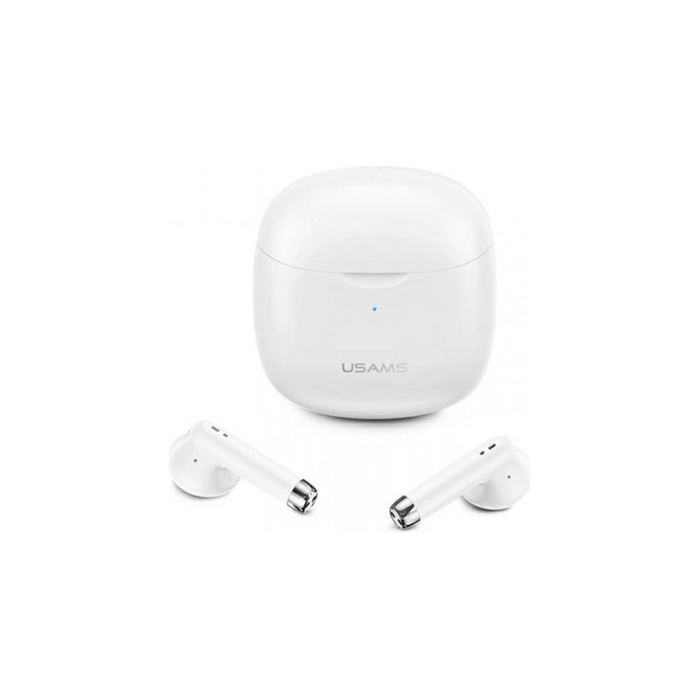 Słuchawki TWS USAMS IA series Bluetooth 5.0 biały/white BHUIA02