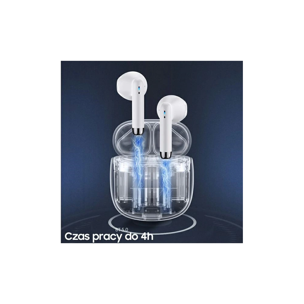 Słuchawki TWS USAMS IA series Bluetooth 5.0 granatowy/dark blue BHUIA03