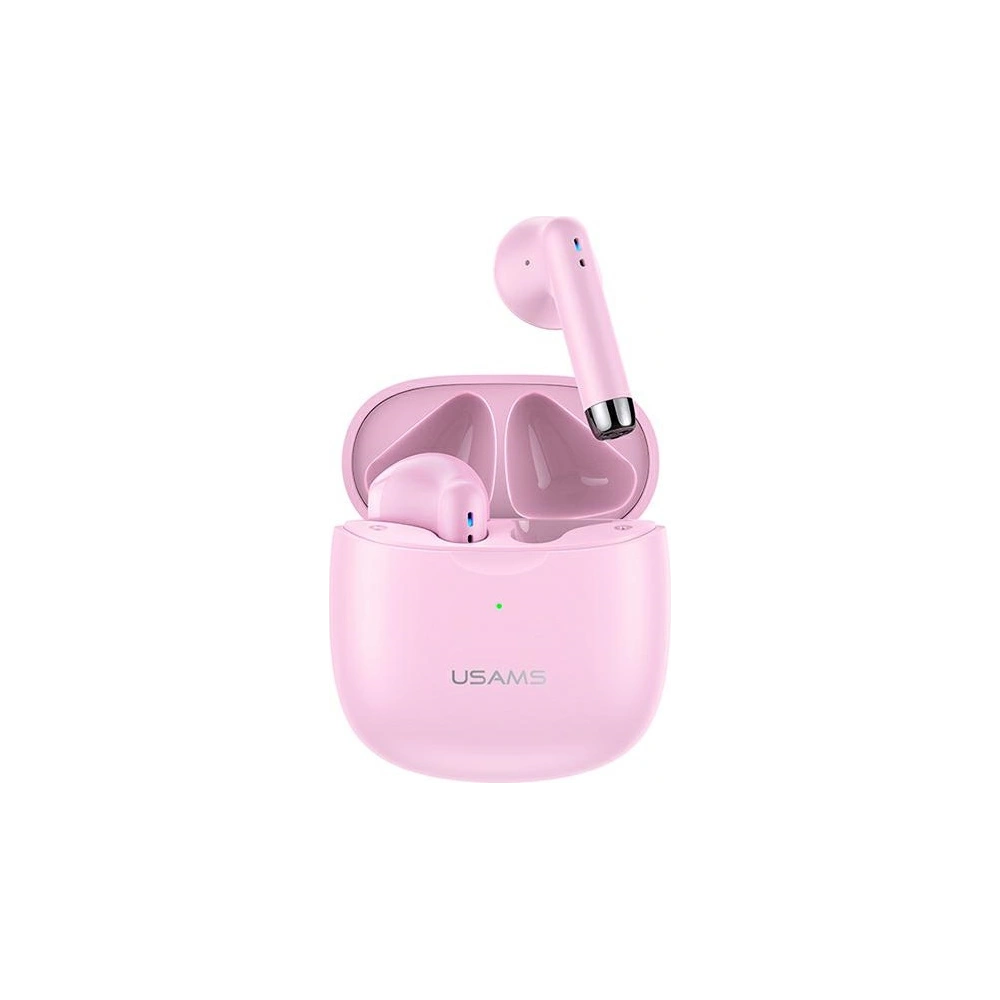 Słuchawki TWS USAMS IA series Bluetooth 5.0 różowy/pink BHUIA04
