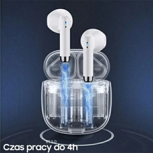 USAMS Earphones Bluetooth 5.0 TWS IA series pink BHUIA04