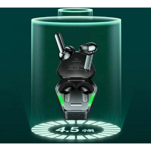 Sluchátka TWS USAMS JY série Gaming Bluetooth 5.0 černá/black BHUJY01