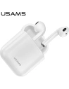 Słuchawki TWS USAMS LU series Bluetooth 5.0 biały/white BHULU01
