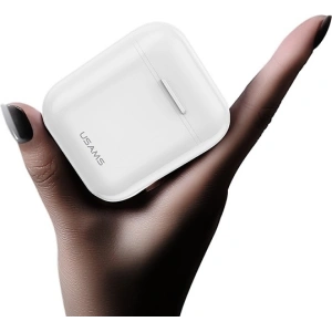 Kup Słuchawki TWS USAMS LU series Bluetooth 5.0 biały/white BHULU01 - USA666WHT - {ean13} - Sklep Home Screen