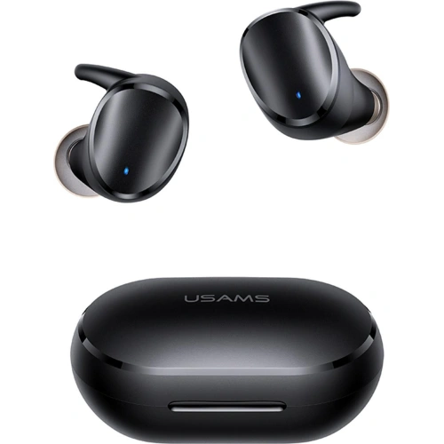 Kup USAMS LX Sorozat TWS Fülhallgató Dual mic Bluetooth 5.0 fekete/BHULX01 - USA667BLK - {ean13} - Sklep Home Screen
