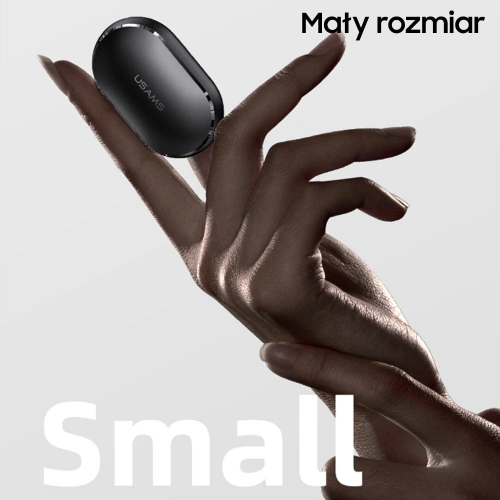 Kup USAMS LX Sorozat TWS Fülhallgató Dual mic Bluetooth 5.0 fekete/BHULX01 - USA667BLK - {ean13} - Sklep Home Screen