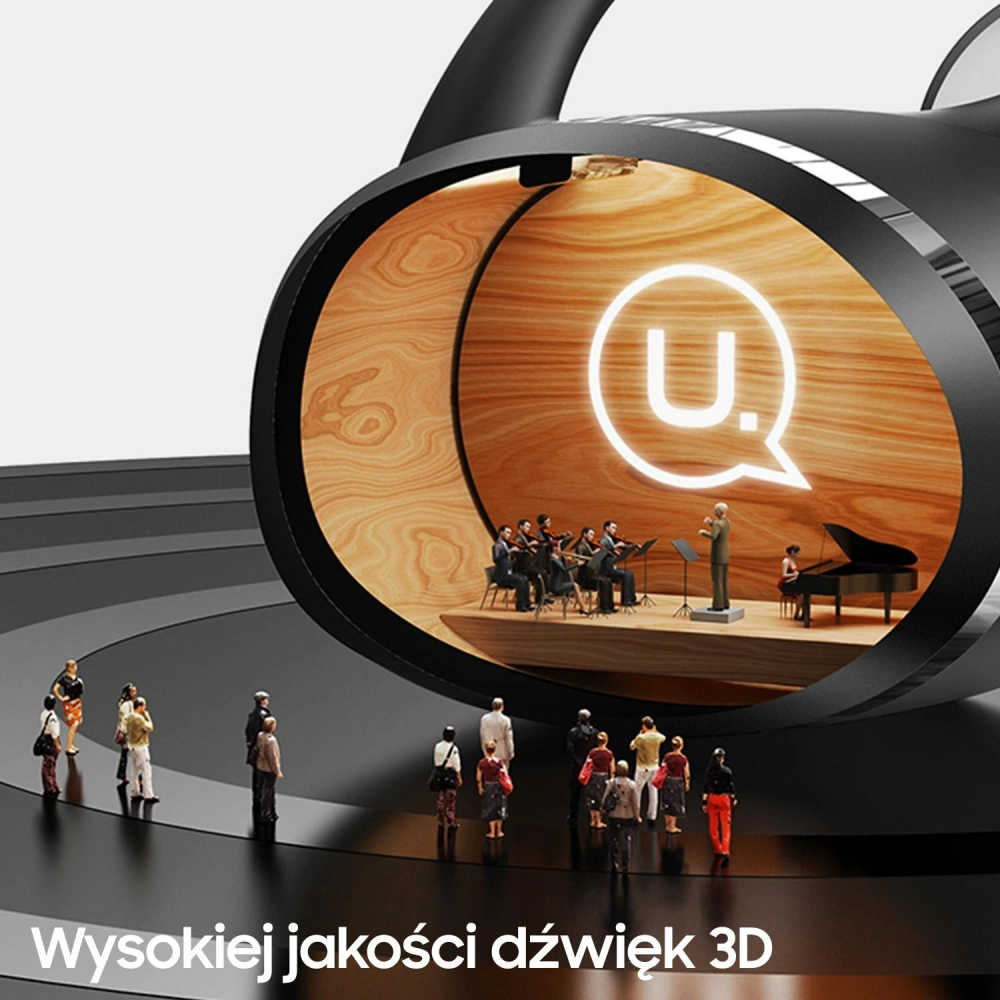 Słuchawki TWS USAMS LX Series Dual mic Bluetooth 5.0 czarny/black BHULX01