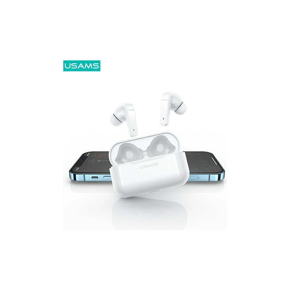 Słuchawki TWS USAMS LY series Bluetooth 5.0 ANC biały/white BHULY06