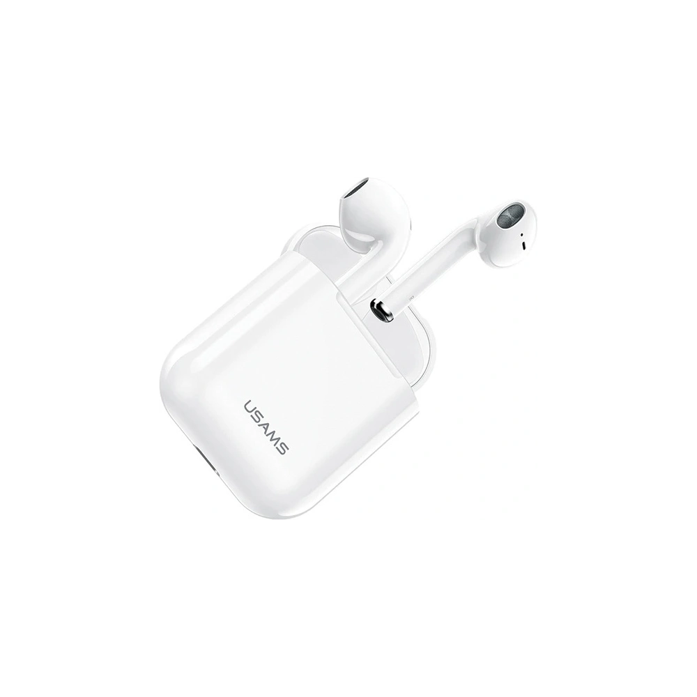 Słuchawki TWS USAMS ND series Bluetooth 5.0 biały/white BHUND01