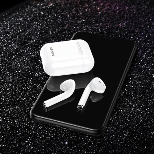 Kup Sluchátka TWS USAMS ND série Bluetooth 5.0 bílé/white BHUND01 - USA670WHT - {ean13} - Sklep Home Screen