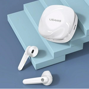 Kup Sluchátka TWS USAMS SD série Bluetooth 5.0 bílé/white BHUSD01 - USA671WHT - {ean13} - Sklep Home Screen