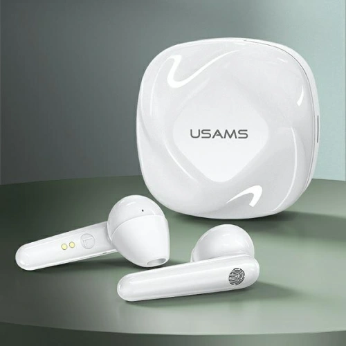 Kup USAMS SD sorozat TWS fülhallgató Bluetooth 5.0 fehér/BHUSD01 - USA671WHT - {ean13} - Sklep Home Screen