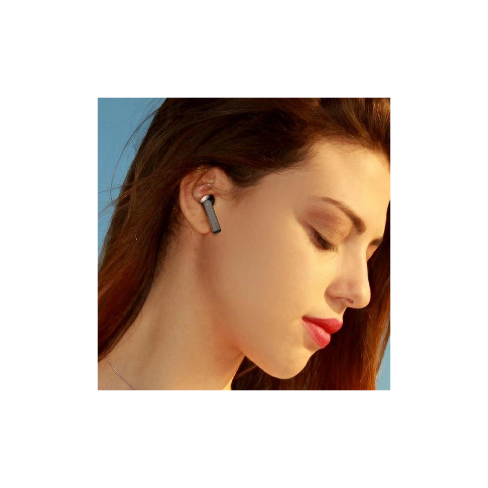 Słuchawki TWS USAMS SM series Bluetooth 5.0 czarny/black BHUSM02