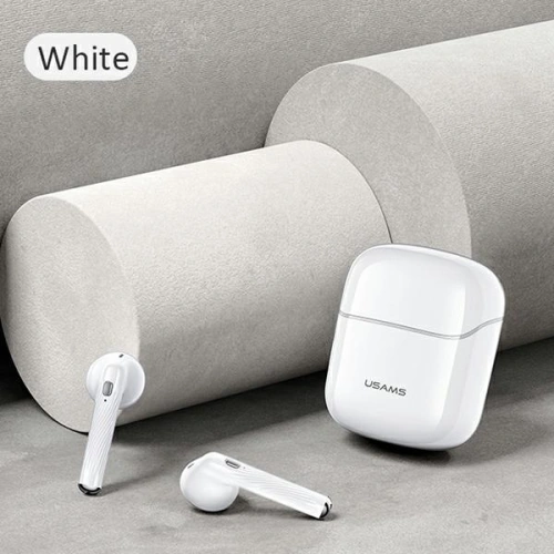 Kup Słuchawki TWS USAMS SY02 series Bluetooth 5.0 SY biały/white BHUSY01 - USA675WHT - {ean13} - Sklep Home Screen