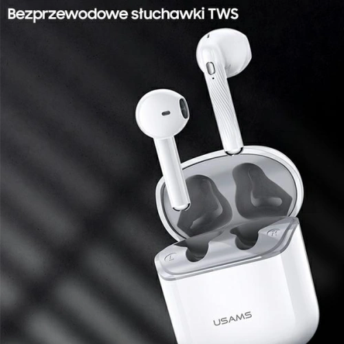 Kup TWS-Kopfhörer USAMS SY02-Serie Bluetooth 5.0 blau BHUSY02 - USA676BLU - {ean13} - Sklep Home Screen