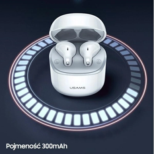 Buy USAMS Earphones Bluetooth 5.0 TWS SY series SY02 blue BHUSY02 - USA676BLU - {ean13} - Home Screen Store Europe