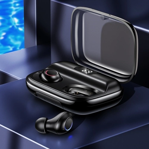 Kup Słuchawki TWS USAMS YJ series Bluetooth 5.0 czarny/black BHUYJ01 - USA679BLK - {ean13} - Sklep Home Screen