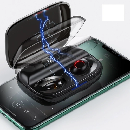 Kup Słuchawki TWS USAMS YJ series Bluetooth 5.0 czarny/black BHUYJ01 - USA679BLK - {ean13} - Sklep Home Screen