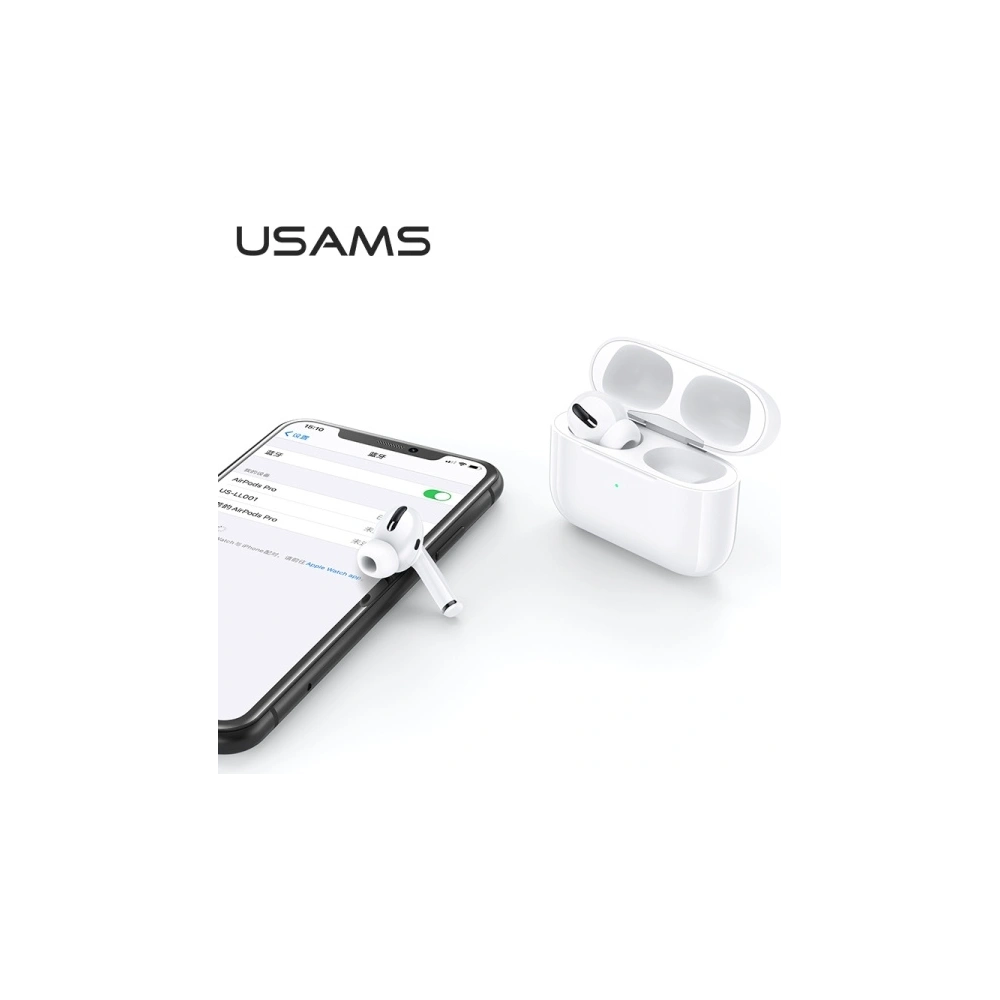 Słuchawki TWS USAMS YS series Bluetooth 5.0 biały/white BHUYS01