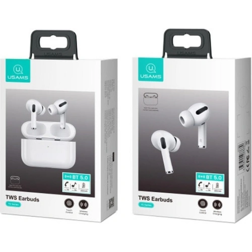 Kup USAMS YS sorozat TWS fülhallgató Bluetooth 5.0 fehér/BHUYS01 - USA680WHT - {ean13} - Sklep Home Screen