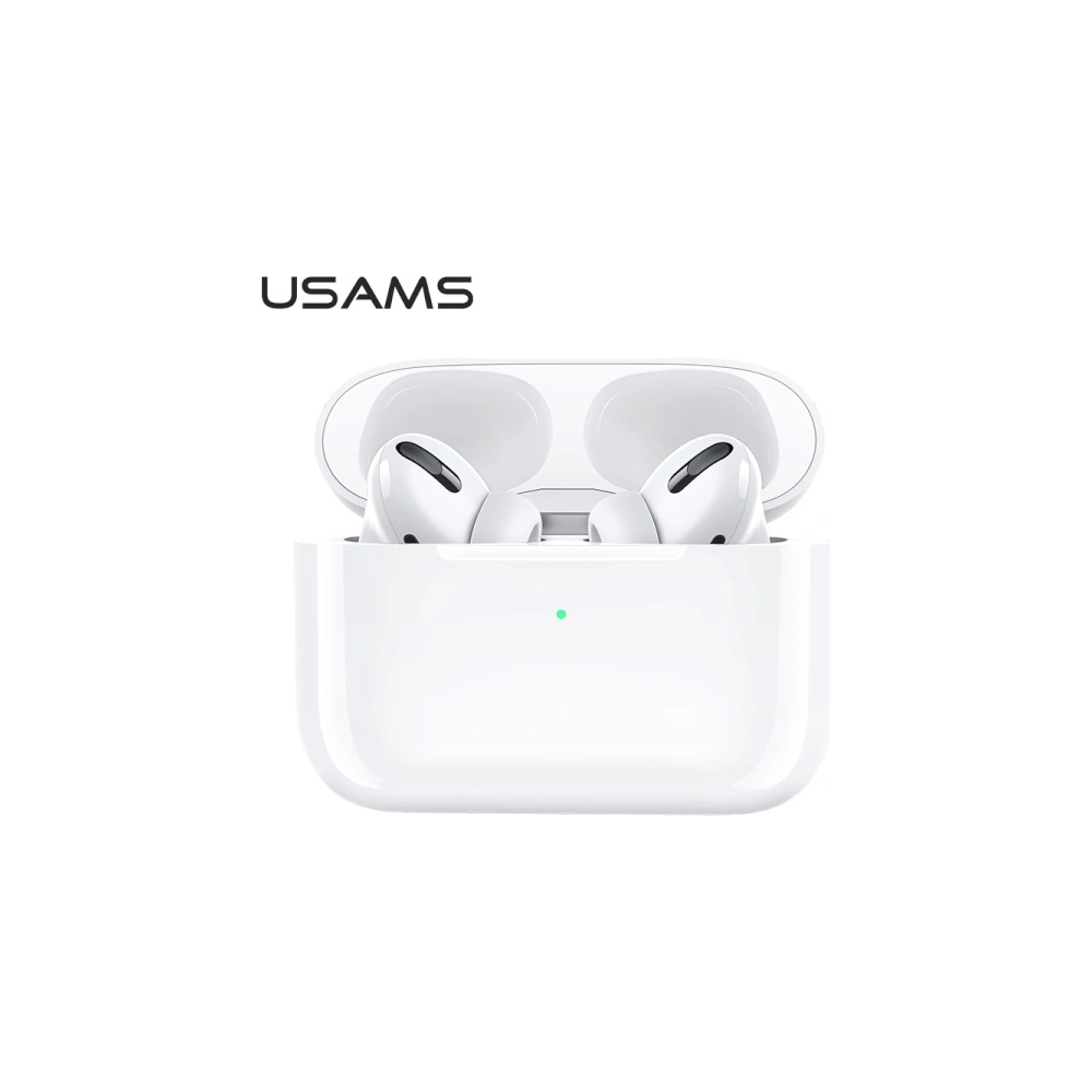 Słuchawki TWS USAMS Emall Series Bluetooth 5.0 biały/white BHUYM01