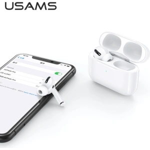 Buy USAMS Earphones Bluetooth 5.0 TWS Emall Series white BHUYM01 (US-YM001) - USA683WHT - {ean13} - Home Screen Store Europe