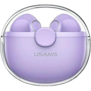 Kup Sluchátka TWS USAMS BU série Bluetooth 5.1 fialová/purple BHUBU02 - USA685PRP - {ean13} - Sklep Home Screen