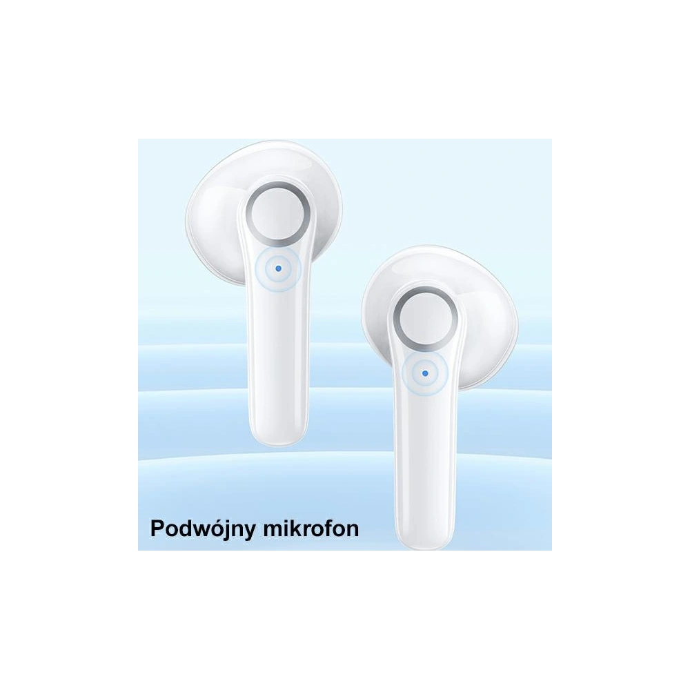 Słuchawki TWS USAMS BU series Bluetooth 5.1 fioletowy/purple BHUBU02