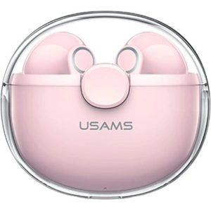 Kup Sluchátka TWS USAMS BU série Bluetooth 5.1 růžová/pink BHUBU04 - USA686PNK - {ean13} - Sklep Home Screen