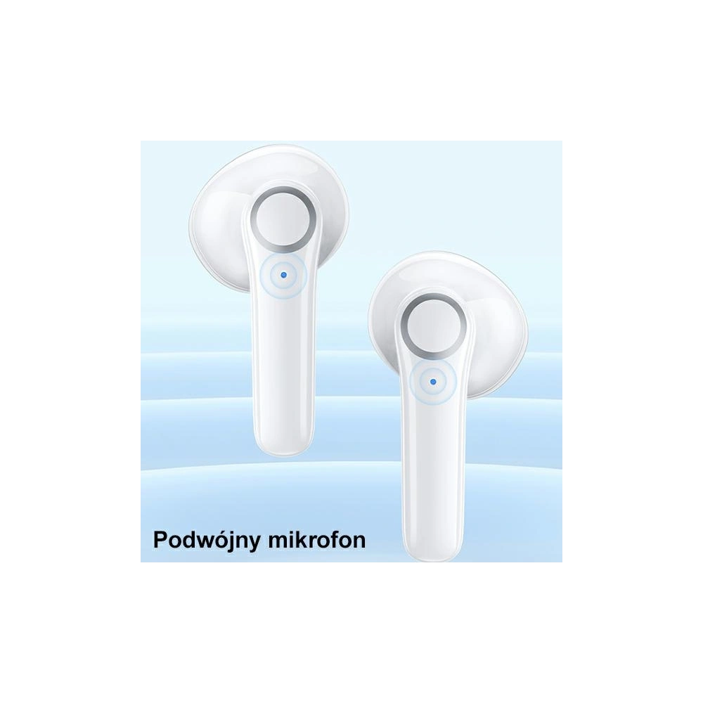 Słuchawki TWS USAMS BU series Bluetooth 5.1 zielony/green BHUBU03