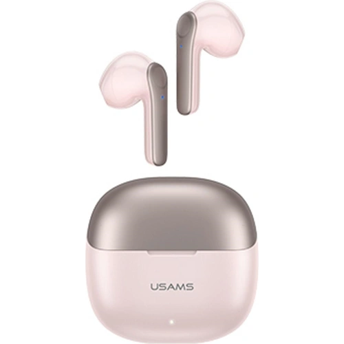 Kup TWS Kopfhörer USAMS XH Serie Dual-Mikrofon Bluetooth 5.1 rosa/pink BHUXH04 - USA691PNK - {ean13} - Sklep Home Screen