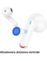 Buy USAMS Earphones Bluetooth 5.2 TWS NX10 Series Dual mic white BHUNX02 - USA692WHT - {ean13} - Home Screen Store Europe