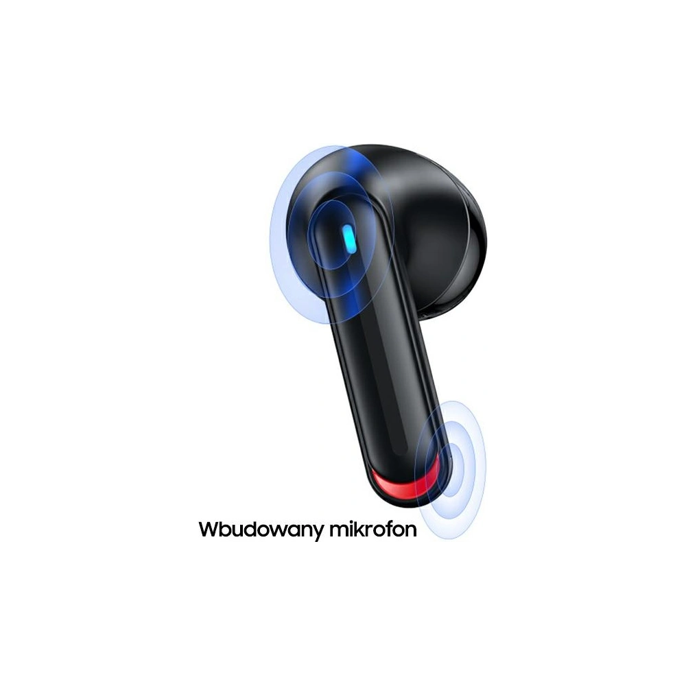 Słuchawki TWS USAMS NX10 Series Dual mic Bluetooth 5.2 biały/white BHUNX02