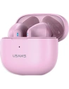 Słuchawki TWS USAMS NX10 Series Dual mic Bluetooth 5.2 różowy/pink BHUNX03