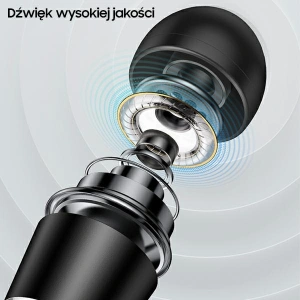 Buy USAMS Earphones EP-42 3,5 mm black SJ475HS01-1 - USA696BLK - {ean13} - Home Screen Store Europe