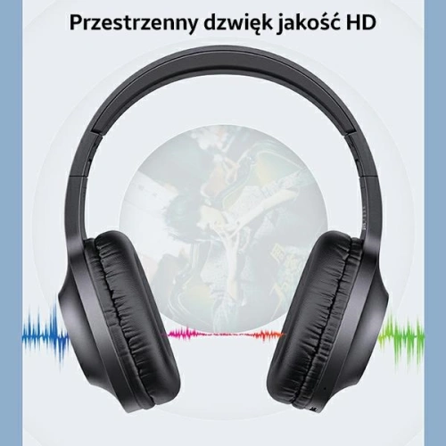 Kup Sluchátka přes hlavu USAMS YX05 E-Join Series Bluetooth černá/black TDLYEJ02 pevný obal, 1200mAh - USA697BLK - {ean13} - Sklep Home Screen