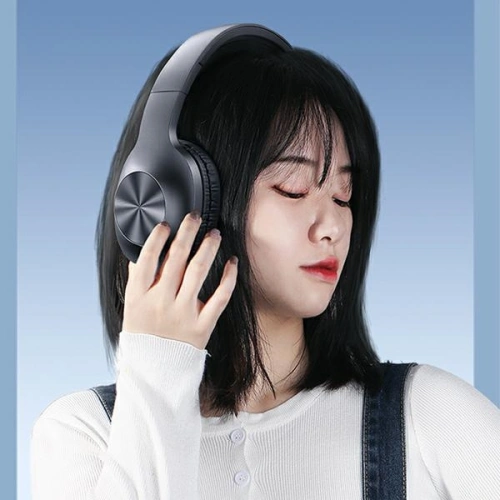 Kup Căști over-ear USAMS YX05 E-Join Series Bluetooth negru/black TDLYEJ02 husă tare, 1200mAh - USA697BLK - {ean13} - Sklep Home Screen