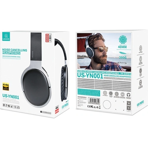 Kup Sluchátka přes hlavu USAMS US-YN001 YN Series Bluetooth černá/black TDLYEJ01 - USA698BLK - {ean13} - Sklep Home Screen