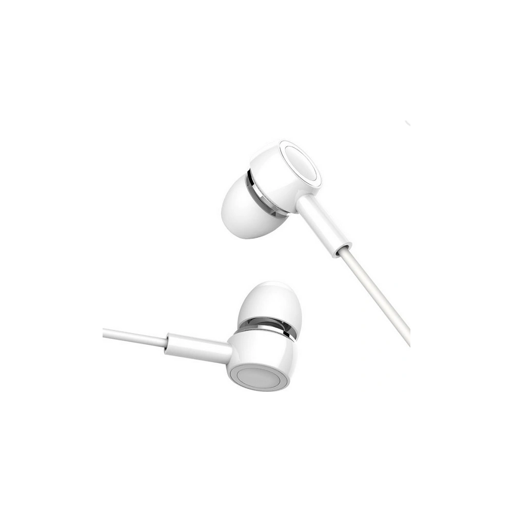 Słuchawki stereo USAMS EP-12 biały/white HSEP1202 jack 3,5mm