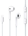 Sluchátka stereo USAMS EP-24 lightning Apple iPhone 7/8/X/XS/XS Max/XR bílá/white HSEP2401