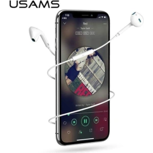 Kup Sluchátka stereo USAMS EP-24 lightning Apple iPhone 7/8/X/XS/XS Max/XR bílá/white HSEP2401 - USA708WHT - {ean13} - Sklep Home Screen