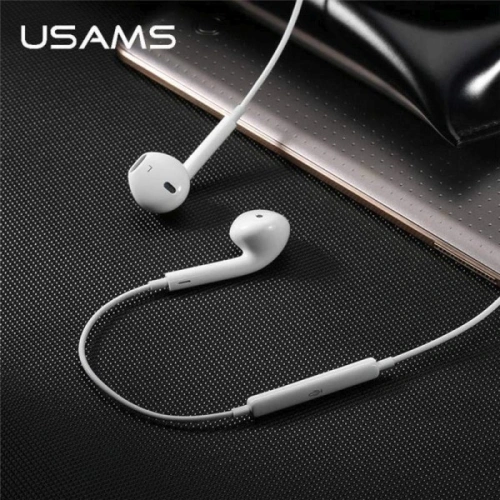 Kup Sluchátka stereo USAMS EP-24 lightning Apple iPhone 7/8/X/XS/XS Max/XR bílá/white HSEP2401 - USA708WHT - {ean13} - Sklep Home Screen