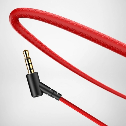 Buy USAMS Earphones stereo EP-27 Gaming red HSEP2701 jack 3,5mm (US-SJ262) - USA709RED - {ean13} - Home Screen Store Europe