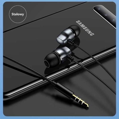 Buy USAMS Earphones stereo EP-36 3,5 mm tarnish HSEP3602 - USA711TAR - {ean13} - Home Screen Store Europe