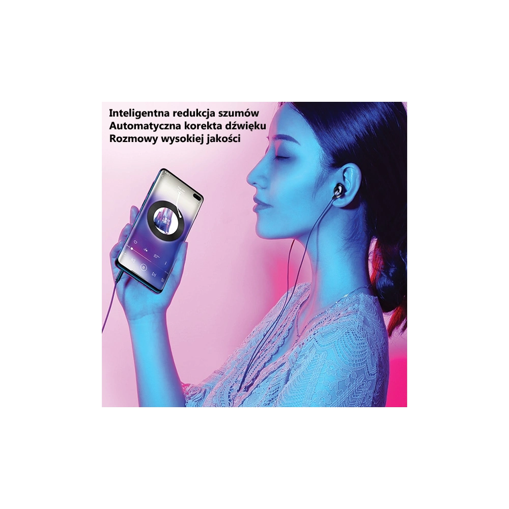 Słuchawki stereo USAMS EP-36 3,5 mm stalowy/tarnish HSEP3602