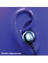 Buy USAMS Earphones stereo EP-36 3,5 mm tarnish HSEP3602 - USA711TAR - {ean13} - Home Screen Store Europe